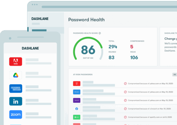 Dashlane Premium – Suscripción Individual Mensual
