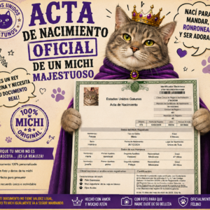 ACTA DE NACIMIENTO PARA MICHI (FÍSICA)